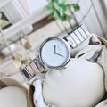 Gucci Diamantissima Quartz White Dial Silver Steel Strap Watch For Women - YA141402