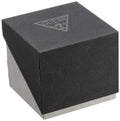Guess Duke Glitz Black Dial Silver Steel Strap Watch For Men - GW0576G1