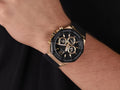 Guess Momentum Black Dial Black Rubber Strap Watch for Men - GW0263G1