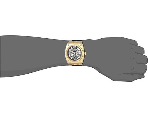 Guess Prodigy Black Dial Black Silicone Strap Watch For Men - GW0569G2