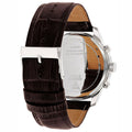 Guess Horizon Chronograph Analog Blue Dial Brown Leather Strap Watch For Men - W0380G6