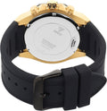 Guess Momentum Black Dial Black Rubber Strap Watch for Men - GW0263G1