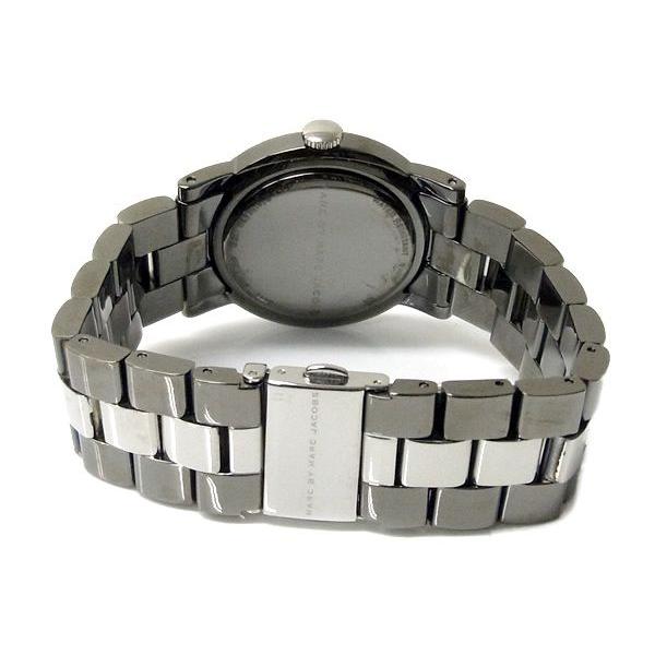 Marc Jacobs Amy Grey Dial Grey Steel Strap Watch for Women - MBM3196