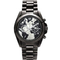 Michael Kors Bradshaw Hungry Black Dial Black Steel Strap Watch for Women - MK6271