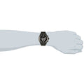Hugo Boss Ikon Chronograph Black Dial Black Steel Strap Watch for Men - 1512961