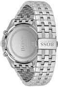 Hugo Boss Associate Blue Dial Silver Steel Strap Watch for Men - 1513839