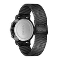 Hugo Boss Integrity Black Dial Black Mesh Bracelet Watch for Men - 1513813