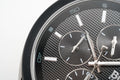 Hugo Boss Velocity Black Dial Black Leather Strap Watch for Men - 1513716