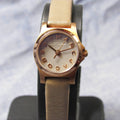 Marc Jacobs Henry Dinky Grey Dial Grey Leather Strap Watch for Women - MBM1239
