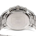 Coach Kent Chronograph Blue Dial Silver Steel Strap Watch for Men - 14602555