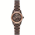 Michael Kors Lexington Three-Hand Brown Dial Brown Steel Strap Watch for Women - MK4844