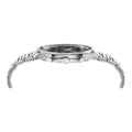 Salvatore Ferragamo Sapphire Chrono Black Dial Silver Steel Strap Watch for Men - SFME00321