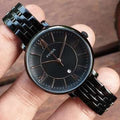 Fossil Jacqueline Black Dial Black Mesh Bracelet Watch for Women - ES3614