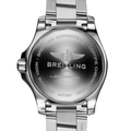 Breitling Superocean Automatic 44mm Black Dial Silver Steel Strap Watch for Men - A17367D71B1A1