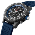Breitling Endurance Pro Black Dial Blue Rubber Strap Watch for Men - X82310D51B1S1