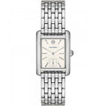 Tory Burch Eleanor White Dial Silver Steel Strap Watch for Women - TBW1069