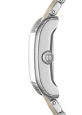Tory Burch Eleanor White Dial Two Tone Steel Strap Watch for Women - TBW1070