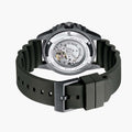 Citizen Mechanical Automatic Black Dial Black Rubber Strap Watch for Men - NJ0125-11E