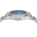 Emporio Armani Frederico Analog Blue Dial Silver Steel Strap Watch for Men - AR11620