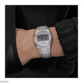 Tissot Digital Quartz Silver Dial Silver Steel Strap Watch for Men - T137.463.11.030.00