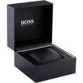 Hugo Boss Cloud Chronograph Olive Green Dial Green Leather Strap Watch for Men - 1514018