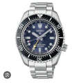 Seiko Prospex Diver Scuba Automatic Blue Dial Silver Steel Strap Watch for Men - SBEJ021