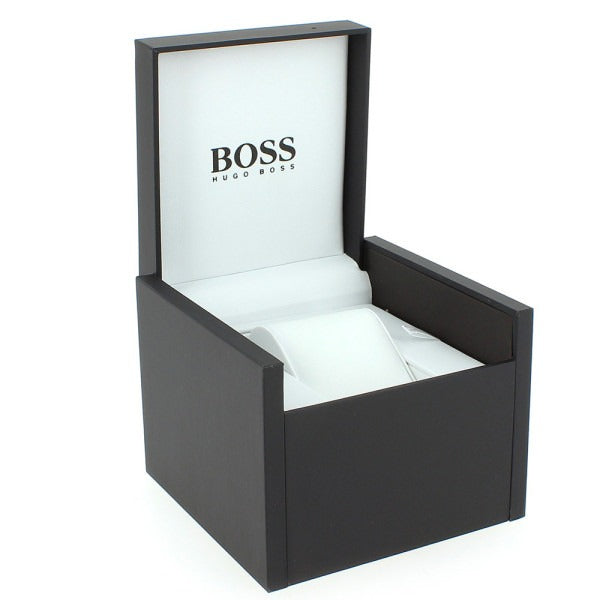 Hugo Boss Candor Grey Dial Grey Steel Strap Watch for Men - 1514078