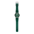 Citizen Mechanical Automatic Green Dial Green Rubber Strap Watch for Men - NJ0129-10X