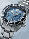 Seiko Prospex Glacier Save The Ocean Special Edition Automatic Blue Dial Silver Steel Strap Watch for Men - SPB299J1