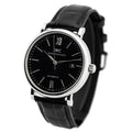 IWC Portofino Automatic Black Dial Black Leather Strap Watch for Men - IW356502