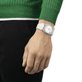 Tissot PRX 40 White Dial White Rubber Strap Watch For Men - T137.410.17.011.00