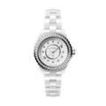 Chanel J12 Diamonds Quartz White Dial White Steel Strap Watch for Women - J12 H2572