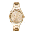 Michael Kors Nia Quartz Gold Dial Gold Steel Strap Watch For Women - MK3989