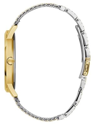 Guess Richmond Quartz Black Dial Two Tone Mesh Bracelet Watch For Women - W1179G2