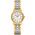 Longines Presence 25.5mm Automatic White Dial Two Tone Steel Strap Watch for Women - L4.321.2.11.7