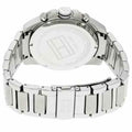 Tommy Hilfiger Decker Quartz Blue Dial Silver Steel Strap Watch for Men - 1791348