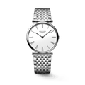 Longines La Grande Classique De Longines Silver Dial Silver Steel Strap Watch for Women - L4.755.4.72.6