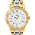 Longines Presence 25.5mm Automatic White Dial Two Tone Steel Strap Watch for Women - L4.321.2.11.7