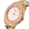 Marc Jacobs Blade Rose Gold Dial Rose Gold Steel Strap Watch for Women - MBM3127