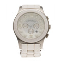 Marc Jacobs Pelly White Dial White Silicone Strap Watch for Women - MBM2565