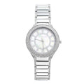 Michael Kors Kerry Silver Tone Silver Steel Strap Watch for Women - MK3311