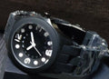 Marc Jacobs Pelly Black Dial Black Silicone Strap Watch for Women - MBM2507