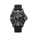 Breitling Superocean 44mm Special Volcano Black Dial Black Rubber Strap Watch for Men - M17393131B1S1