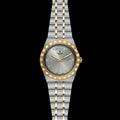 Tudor Royal Diamonds Automatic Grey Dial Two Tone Steel Strap Watch for Men - M28603-0002