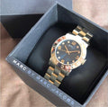 Marc Jacobs Amy Grey Dial Two Tone Steel Strap Watch for Women - MBM8597