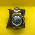 Marc Jacobs Marc Chronograph Silver Dial Silver Steel Strap Watch for Men - MBM3155