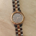 Marc Jacobs Marci Brown Dial Two Tone Steel Strap Watch for Women - MBM3171