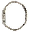 Marc Jacobs Henry Diamonds White Dial Silver Steel Strap Watch for Women - MBM3044