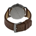 Marc Jacobs Fergus Blue Dial Brown Leather Strap Watch for Men - MBM5078