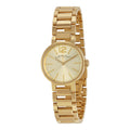 Marc Jacobs Peggy Gold Dial Gold Steel Strap Watch for Women - MBM3405